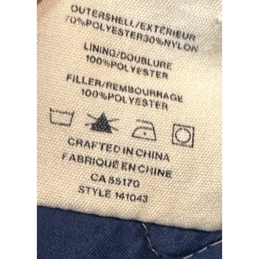 Frank and Oak Jacket Size XL Gray Diamond Quilted Coat Snaps - Picture 7 of 9